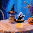 thumbnail image 3 of Electronic Candle Lights Festival LED Halloween Wind Lights Decorative Injection Durable Metal Material Pumpkin Shape for Indoor Outdoor Party Desktop, 3 of 4
