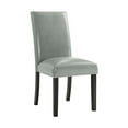 thumbnail image 5 of Picket House Furnishings Pia Faux Leather Dining Side Chair Set in Grey, 5 of 9