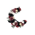 thumbnail image 1 of Injueey Guirnalda de Halloween Calavera Rosa Colgante Forma de luna Guirnaldas Decoración de o trato Colgante de ventana decorativa para barra de Kits de decoración para fiestas Sin luz Injueey HA068718-01, 1 of 6