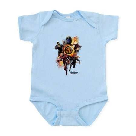 

CafePress - Male Avengers Endgame Characte Baby Light Bodysuit - Baby Light Bodysuit Size Newborn - 24 Months