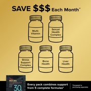 GNC Mega Men 30+ Vitapak Program | Daily Vitamins and Minerals- 30 Servings