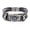C, variant on Faux Leather Bracelet Bohemian Multilayer Beads Vintage Geometric Decorative Gift Men Women Turkish Evil Eye Charm Bracelet Jewelry for Daily Life