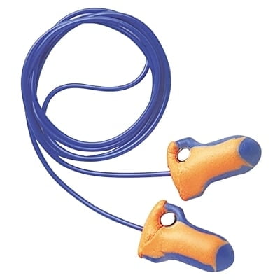 

Laser Trak Detectable Earplugs Foam Blue/Orange Corded | Bundle of 5 Boxes