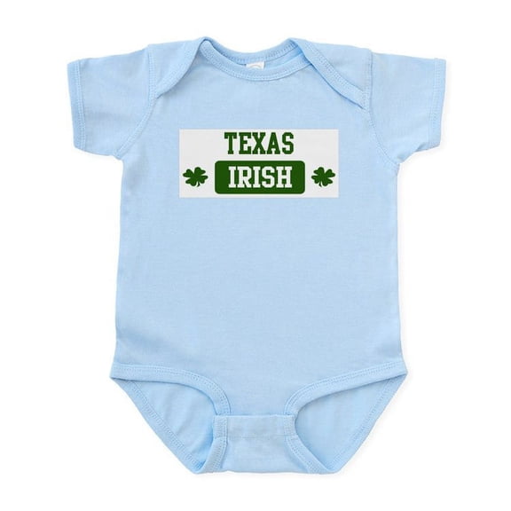 CafePress - Texas Irish Infant Bodysuit - Baby Light Bodysuit, Size Newborn - 24 Months