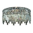thumbnail image 1 of Elegant Lighting Maxime 14" 4 Light Elements Crystal Flush Mount, 1 of 1