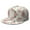 Floral Print Fl, variant on Floral Sunflower Pattern Snapback Cap - Unisex Adjustable Hip Hop Hat - Rustic Wildflowers & Sunflower Design