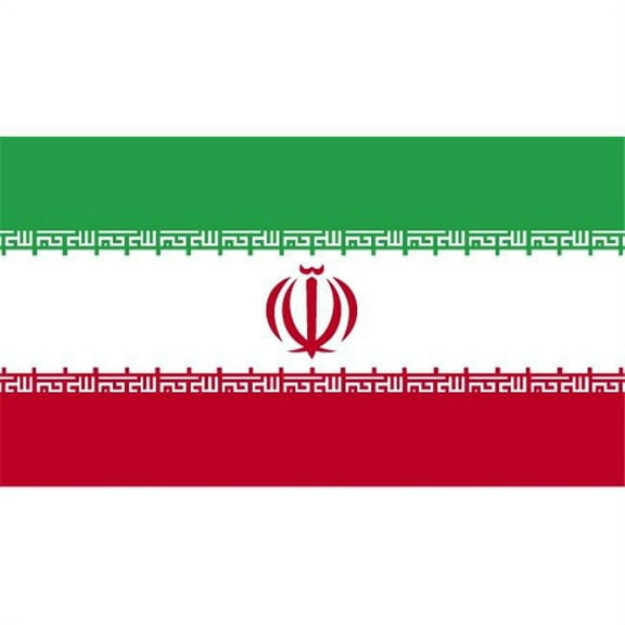Annin Flagmakers 193785 3 ft. x 5 ft. Nyl-Glo Iran Flag