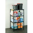 thumbnail image 4 of Armadillo Tough Collapsible Medium 4 Tier Metal Storage Shelf with 300 lb. Capacity with Wheels, 4 of 10