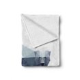 thumbnail image 2 of Polar Bear Soft Flannel Fleece Blanket, Polygonal Art Baby and Mother Bear Geometric Nordic Mammal Illustration, Cozy Plush for Indoor and Outdoor Use, 50" x 70", Grey and Pale Grey, by Ambesonne, 2 of 6