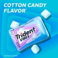 thumbnail image 4 of Trident Vibes Sugar Free Gum, Cotton Candy, Regular Size, 40 Piece Bottle, 4 of 14