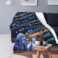 thumbnail image 3 of Yibo Son Gifts-Son Blanket from Mom and Dad-Son Birthday Gifts from Mom and Dad-Gifts for Son Adult to My Son Blanket Gifts Lion from Parent, 3 of 7