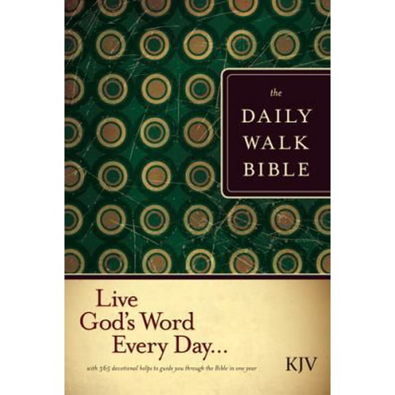 Pre-Owned Daily Walk Bible-KJV (Paperback) 1414316917 9781414316918