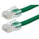 MP Zéroboot Cat6 Câble de Brassage Ethernet - RJ45_ Toronné_ 550Mhz_ UTP_ Fil de Cuivre Pur et Nu_ 24AWG_ 3ft_ Vert – image 1 sur 2