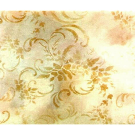 Floral Damask Wall Stencil by Jeff Raum