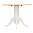 thumbnail image 4 of Allison Round 40-inch Drop Leaf Extension Dining Table White, 4 of 10