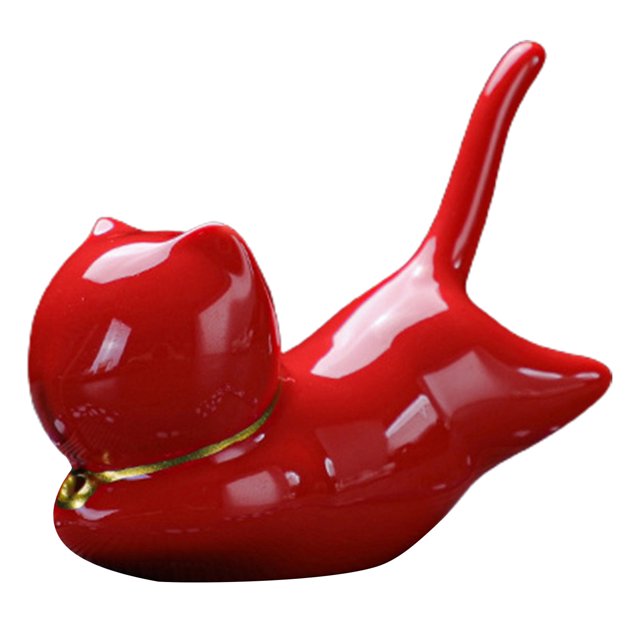 CSChome Incense Stick Holder Incense Holder Multifunctional Adorable Cartoon Shape Ceramic Incense Holder for Home Decoration