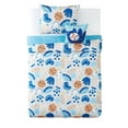 thumbnail image 4 of My World All Star Grey and Blue Polyester 4-Piece Full Comforter Set, sports themed, for Kids, OEKO-TEX Certified, 4 of 6