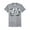 Grey - argry, variant on Univibe Mens 89 Tropical Graphic T-Shirt, Grey, Small