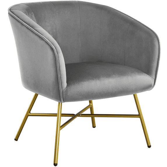 Topeakmart 2PCS Upholstered Armless Accent Chair