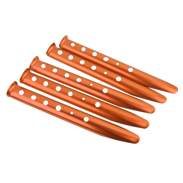 5 Piezas Anti Naranja Aleación de Aluminio Clavijas para Acampar Clavo 31cm