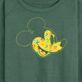 thumbnail image 3 of Mickey & Friends - Mickey Face Fill - Women's Lightweight French Terry Long Sleeve Shirt, 3 of 5