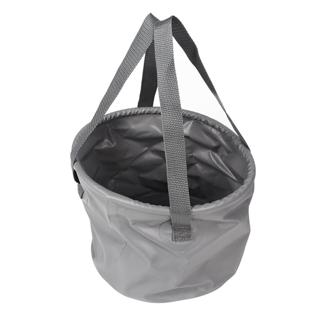 Cubo plegable portátil Bling Bling contenedor de agua PVC