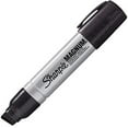 thumbnail image 3 of Sharpie 44001 Oversized Chisel Tip Extra Wide Magnum Permanent Marker (2 Boxes), Black, Sturdy Extra-wide Felt Chisel Tip, Quick-drying Ink is Fade-and Water-Resistant, 12 Marker Per Box, 3 of 5