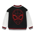 thumbnail image 4 of Marvel Spidey & His Amazing Friends Spider-Man Letterman Varsity Bomber Jacket (Boys), Sizes 3T-7, 4 of 7