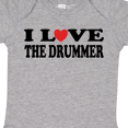 thumbnail image 4 of Inktastic I Love the Drummer Boys or Girls Baby Bodysuit, 4 of 5