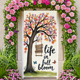 thumbnail image 5 of Yatrandify Floral Design Life in Full Bloom Nature Banner Colorful Flowers Butterfly Garden for Spring Decoration Outdoor Celebration Event, 5 of 7