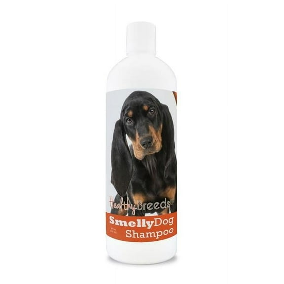 Healthy Breeds  8 oz Black & Tan Coonhound Smelly Dog Baking Soda Shampoo