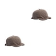 thumbnail image 3 of Gorra de béisbol Retro Sonducket de algodón para mujer color Caqui Negro Café ajustable, 3 of 6