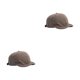 thumbnail image 3 of Gorra de béisbol Retro Sonducket de algodón para mujer color Caqui Negro Café ajustable, 3 of 6