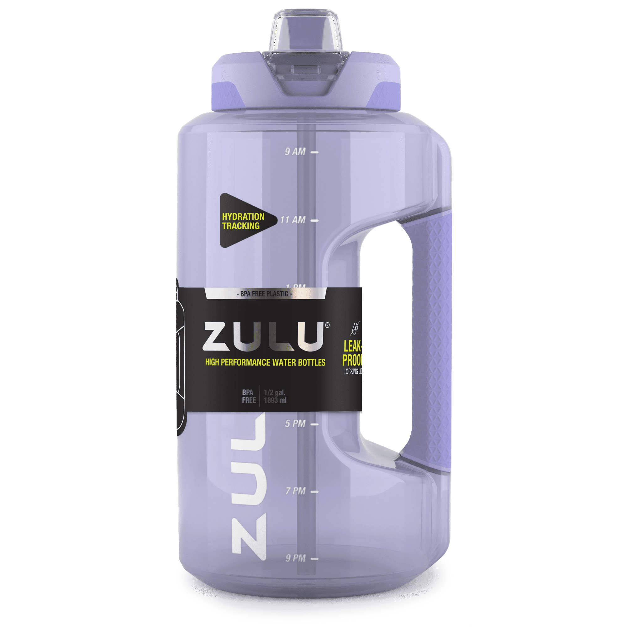 ZULU Goals 64 oz Half Gallon Plastic Goals Water Jug