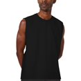 thumbnail image 3 of Men’s Sleeveless Washed Tank Top Summer Streetwear Cotton Casual Muscle Tee, 3 of 8