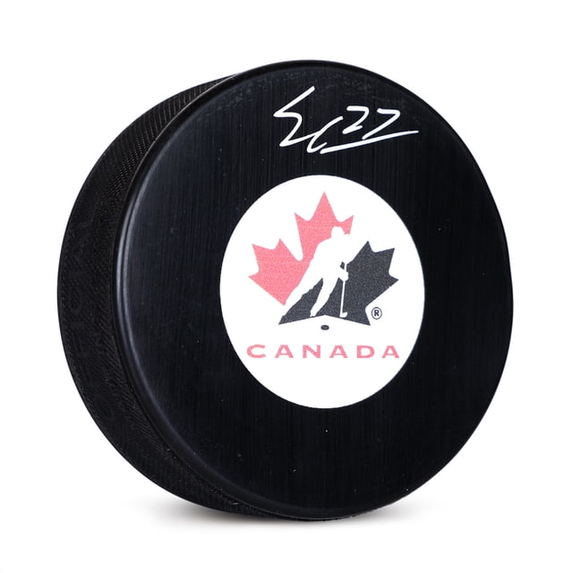 Easton Cowan Équipe Canada Rondelle du Logo de Hockey Canada Signé