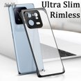 thumbnail image 1 of DECLAREYAO Original Slim Rimless Matte Clear Hard Phone Case For Xiaomi Mi 13T Pro 12T 12S Ultra 14 12X 12 S Mix 4 Cover Frosted, 1 of 6