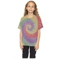 thumbnail image 6 of Krazy Tees Tie Dye Style T-Shirts Kids Boys Girls Fun, Multi Color Tops, 6 of 7