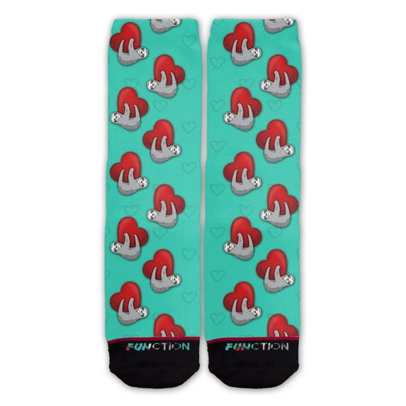 Function - Sloth Loving Pattern Fashion Socks
