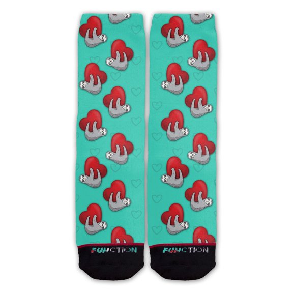 Function - Sloth Loving Pattern Fashion Socks