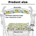 thumbnail image 6 of HELLHERO Dust Proof Seat Back Cover and Rollator Walker Seat Back Covers Easy to Clean & Stain Proof and The Elderly Lemon Daisy, 6 of 7