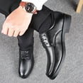 thumbnail image 4 of Mens Dress Shoes, Black Oxford Dress Shoes for Men Classic Lace-ups for Work and Formal Dressing, 4 of 9