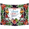 thumbnail image 1 of Tapiz de Navidad para colgar en la pared, tapiz de chimenea para sala de estar, dormitorio, decoración de dormitorio, tapices, tapiz colgante de pared, tapiz psicodélico Sailing Electrónica, 1 of 5