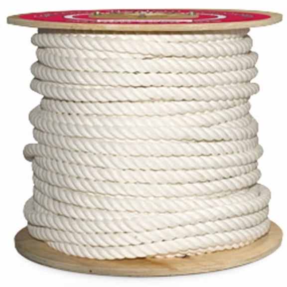 CWC Cotton Halter Rope - 1" x 300 ft., White