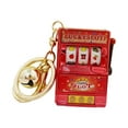 thumbnail image 4 of MERIGLARE Banque de Machine à sous avec Moulinet Rotatif Cadeaux de Jeu Amusants pour Femmes Garçons Rouge, 4 of 9