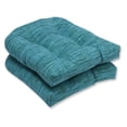 thumbnail image 2 of Pillow Perfect  Outdoor/ Indoor Remi Wicker Seat Cushion (Set of 2) Blue, 2 of 2