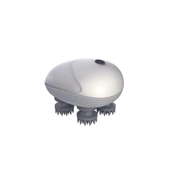 Electric Head Massager For Full Body Massage, Silver