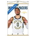 thumbnail image 3 of NBA Indiana Pacers - Tyrese Haliburton Feature Series 24 Wall Poster with Magnetic Frame, 22.375" x 34", 3 of 5