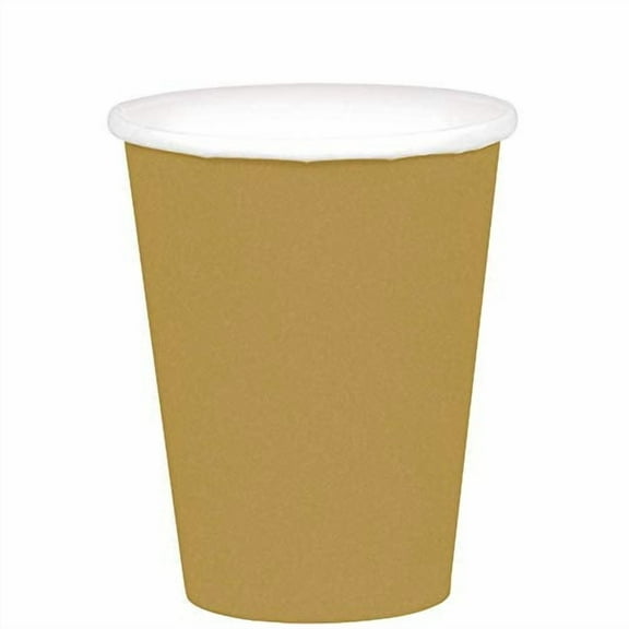 Gold 9oz Paper Cups (20ct)