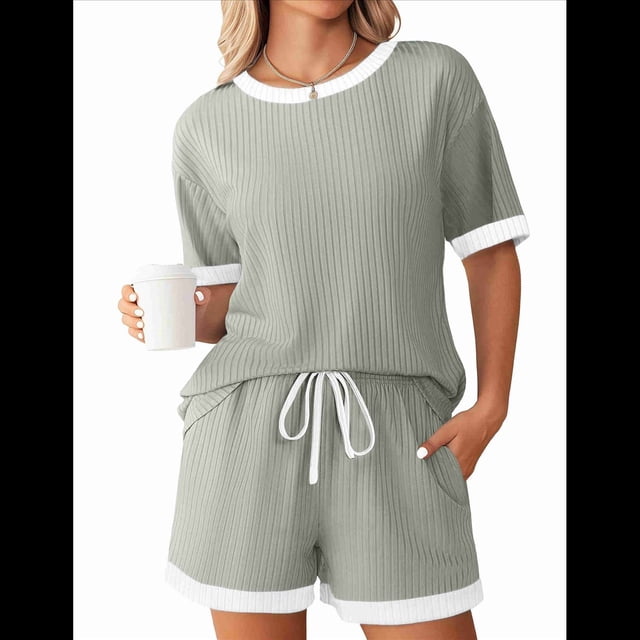 Traje de Corta con Bloques de Color Verde XL